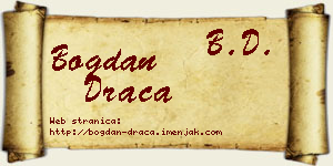 Bogdan Drača vizit kartica